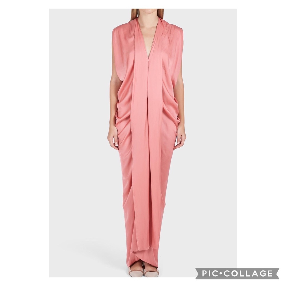 Zero + Maria Cornejo Eve Foil Dress